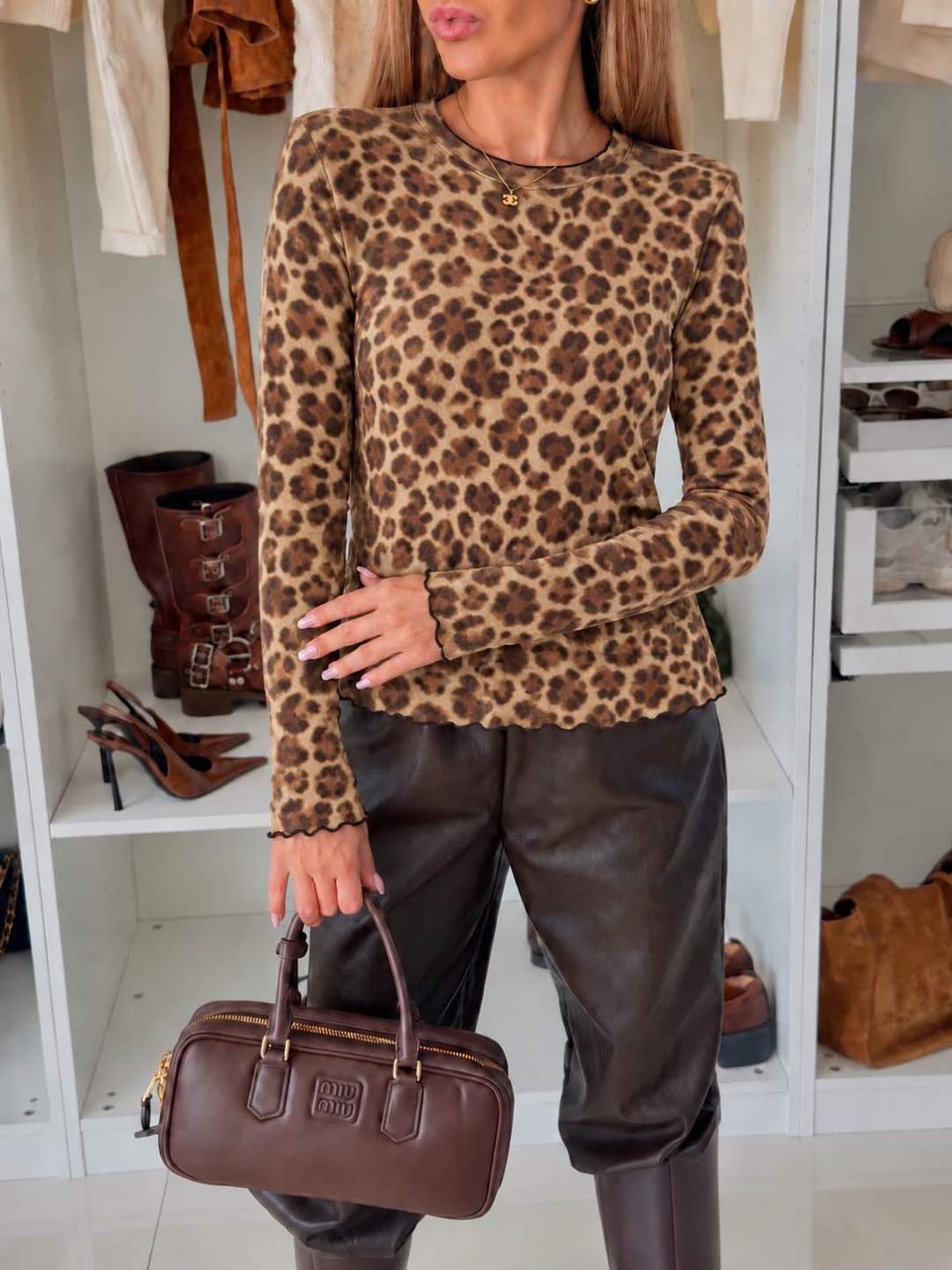 Top imprimé Léopard 🐆