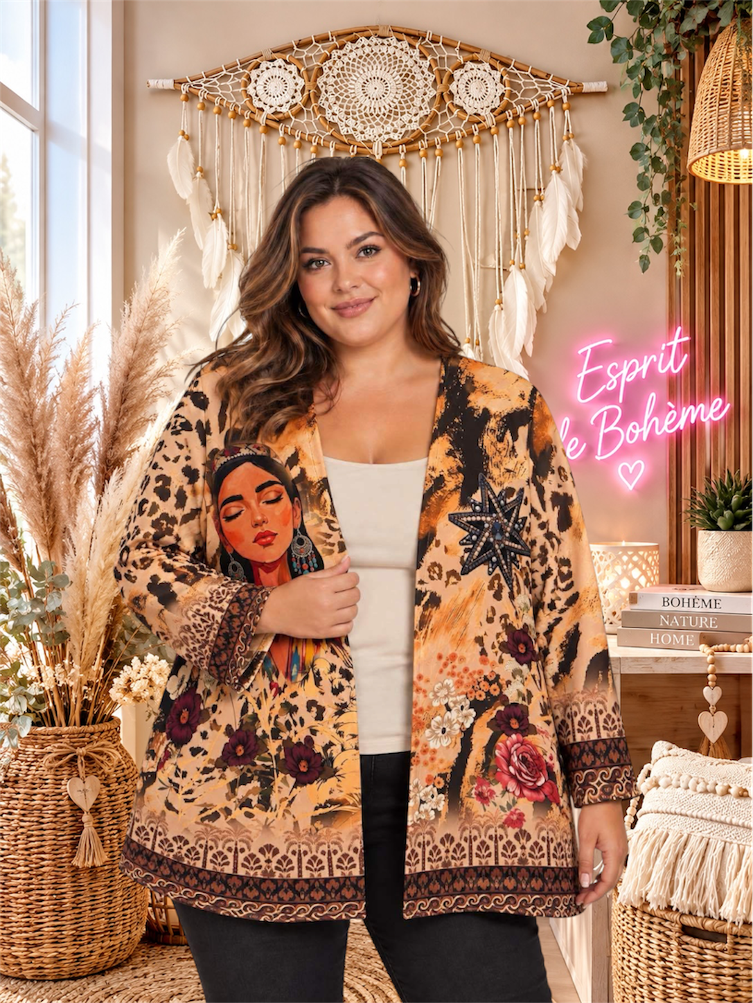 Veste Camel tendance moderne