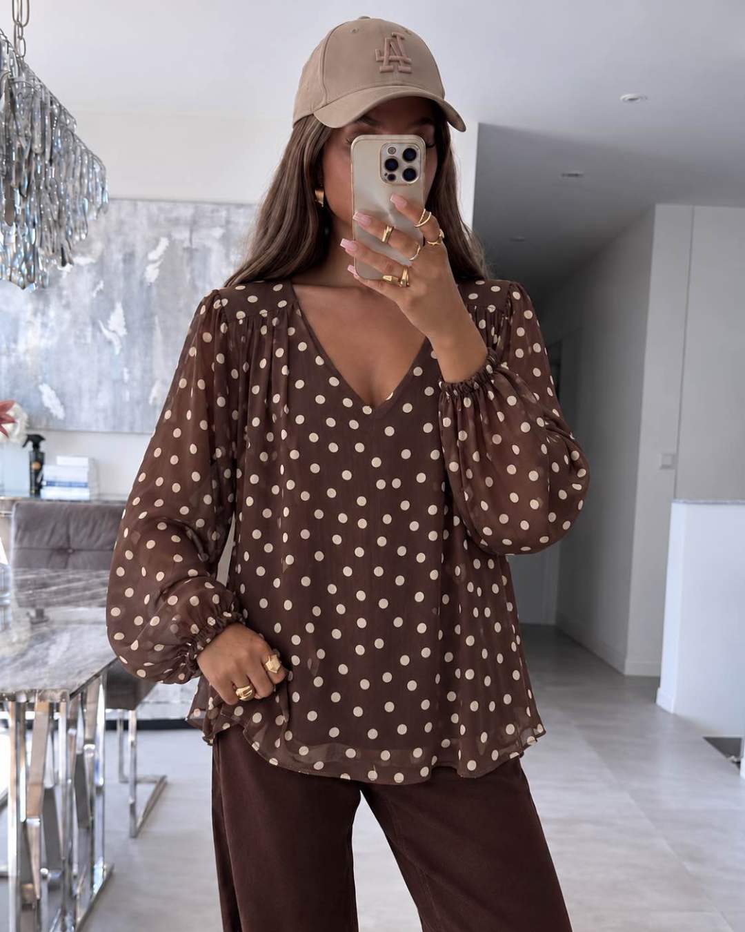 Blouse Pois