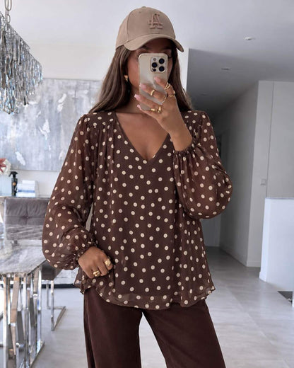 Blouse Pois