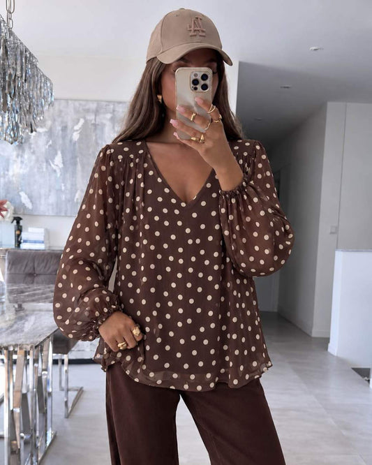 Blouse Pois